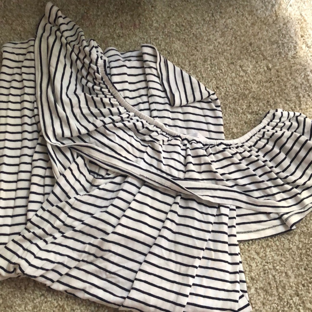 Ruffle top dress